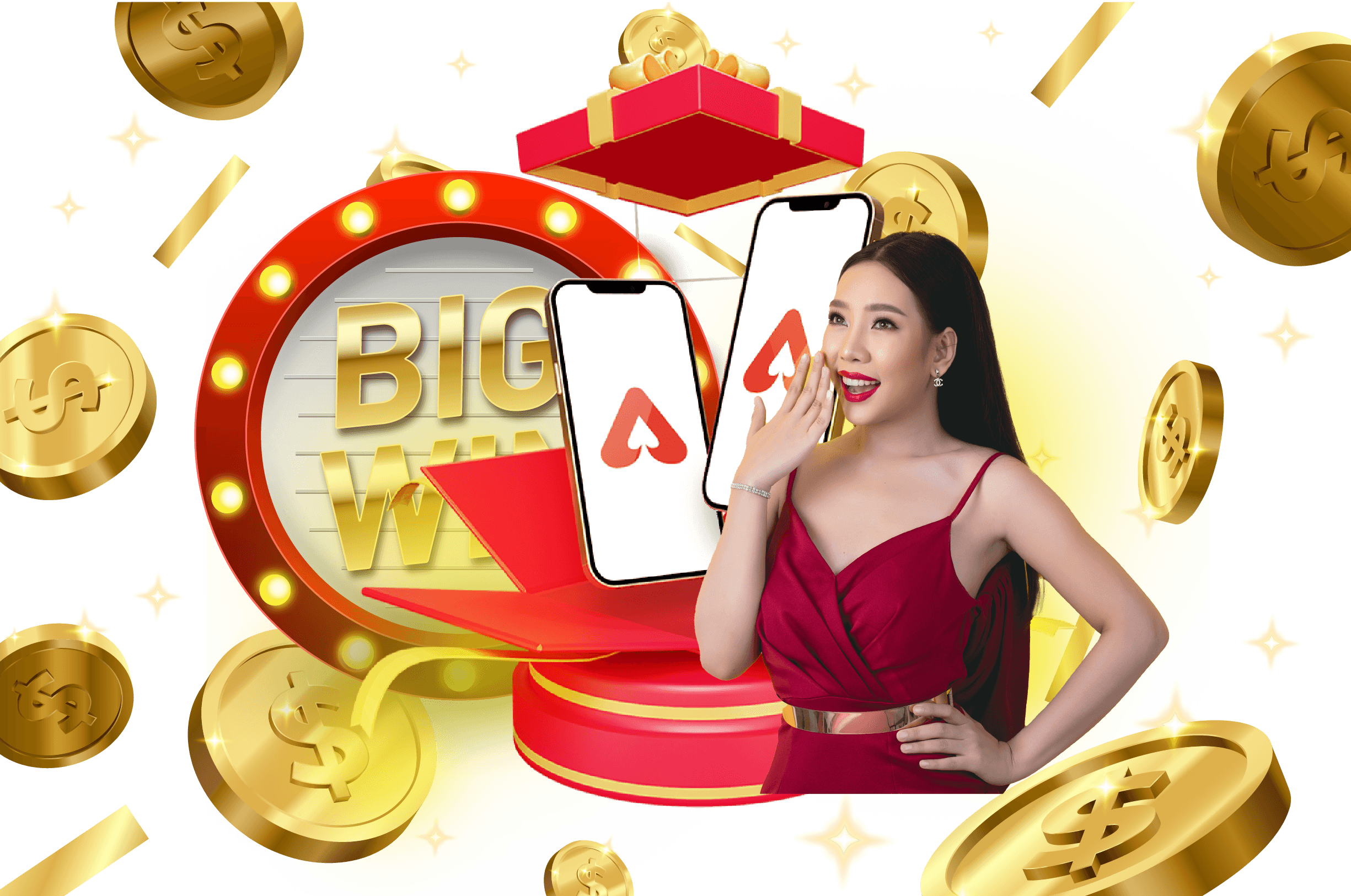 Roda hadiah Lucky Hari-Hari dan karya seni jackpot kasino