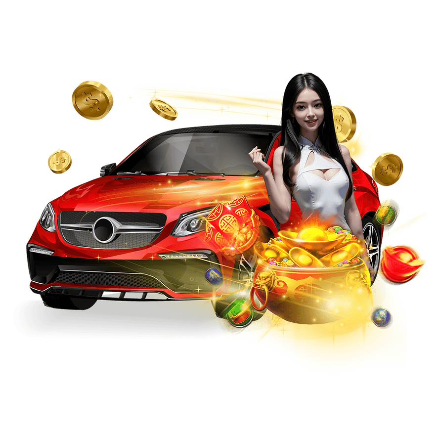 car and girl